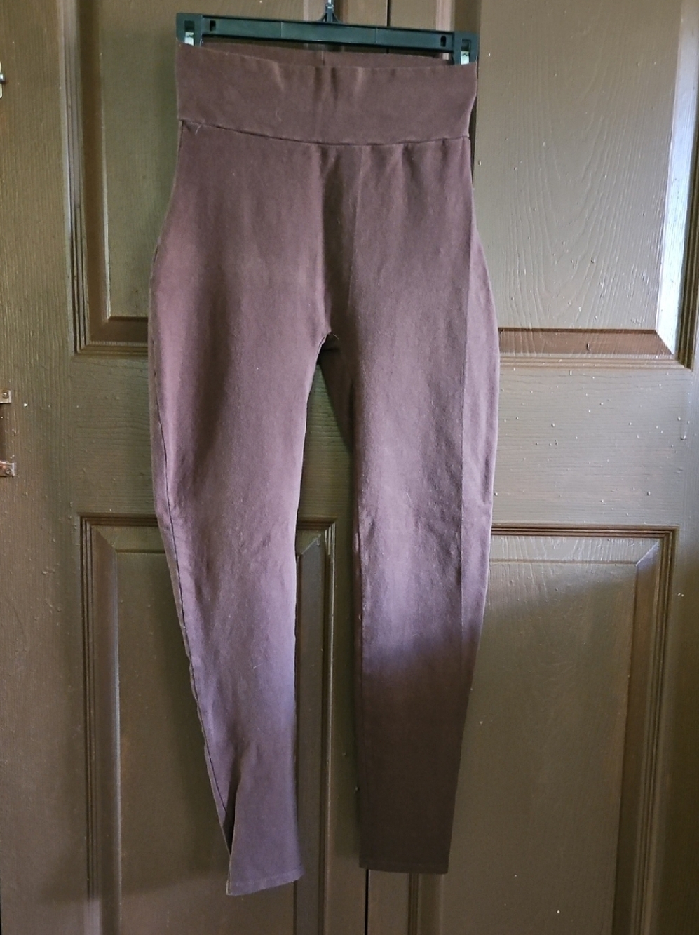 Of Earth & Salt Brown Cotton Leggings